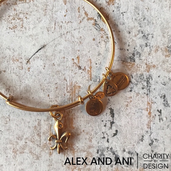 Alex and Ani French Royalty Bangle - Picture 1 of 10